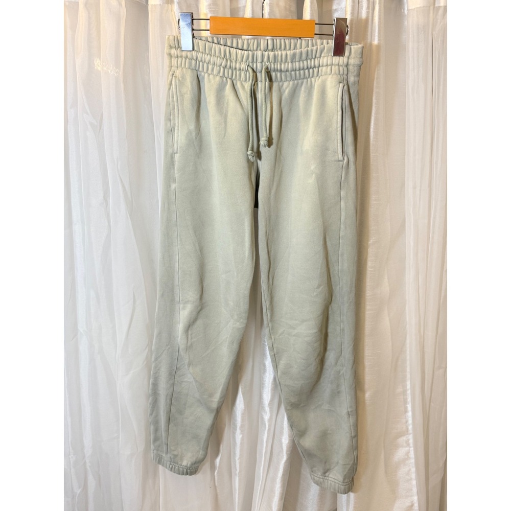 Tna Cozy Fleece Mega Sweatpants Womens XS Sage Green Joggers High Rise Lounge
